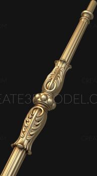 Balusters (BL_0476) 3D model for CNC machine